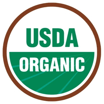   -If you see this symbol on a package of food,you know that the product A) contains no GM or irradiated ingredients. B) may have been fertilized with sewage sludge. C) is at least 51 % organic. D) is 100% organic.