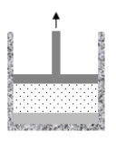 <strong>5.00 kg of liquid water is heated to 100.0 °C in a closed system.At this temperature,the density of liquid water is 958 kg/m³.The pressure is maintained at atmospheric pressure of 1.01 × 10⁵ Pa.A moveable piston of negligible weight rests on the surface of the water.The water is then converted to steam by adding an additional amount of heat to the system.When all of the water is converted,the final volume of the steam is 8.50 m³.The latent heat of vaporization of water is 2.26 × 10⁶ J/kg.   How much heat is added to the system in the isothermal process of converting all of the water into steam?</strong> A)2.17 × 10³ J B)1.70 × 10⁴ J C)4.52 × 10⁵ J D)3.78 × 10⁶ J E)1.13 × 10⁷ J <div style=padding-top: 35px> 