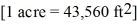 A plot of land contains   How many square meters does it contain?   A)  2.3 × 10<sup>4</sup> m<sup>2</sup> B)  7.1 × 10<sup>3</sup> m<sup>2</sup> C)  7.0 × 10<sup>4</sup> m<sup>2</sup> D)  5.0 × 10<sup>4</sup> m<sup>2</sup>