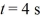 The figure represents the position of a particle as it travels along the x-axis.Between   and   ,what is (a)the average speed of the particle and (b)the average velocity of the particle?  