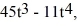 The angular acceleration of a wheel is given in   by   where t is in seconds.If the wheel starts from rest at   when is the next time the wheel is at rest? A)  5.1 s B)  8.4 s C)  6.9 s D)  3.6 s