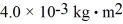 In the figure,the rotor of a gyroscope is a uniform disk that has a radius of 13.8 cm and a moment of inertia about its axis of   .The length of the rotor shaft is 6.9 cm.The ball pivot at P is frictionless.At a given instant,the rotor shaft is horizontal and the rotor is rotating with an angular velocity of 90 rad/s about its axis OP,as shown.The rotor is viewed from point Q on the axis.The precessional linear velocity of point O,including the direction seen from point Q,is closest to   A)  0.054 m/s, leftward. B)  0.054 m/s, upward. C)  0.054 m/s, rightward. D)  0.11 m/s, downward. E)  0.11 m/s, rightward.