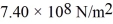 <strong>What is the maximum length of a metal cable that can hang vertically supported from one end of the cable? The Young's modulus of this metal is   its tensile strength (the maximum tensile stress it can support without breaking)is   ,and its density is   .</strong> A) 9.94 km B) 4.22 km C) 456 km D) 1.75 km E) 24.8 km <div style=padding-top: 35px> 