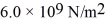 <strong>A 12-L volume of oil is subjected to a pressure change,which produces a volume strain on the oil of   .The bulk modulus of the oil is   and is independent of the pressure.By how many milliliters does this pressure reduce the volume of the oil?</strong> A) 2.0 mL B) 2.4 mL C) 2.8 mL D) 3.2 mL E) 3.6 mL <div style=padding-top: 35px> 