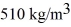In the figure,an open tank contains a layer of oil floating on top of a layer of water (of density   that is 3.0 m thick,as shown.What must be the thickness of the oil layer if the gauge pressure at the bottom of the tank is to be   The density of the oil is   .  