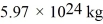 Suppose we want a satellite to revolve around the earth 5 times a day.What should be the radius of its orbit? (The mass of the earth is   ,   ,and you can neglect the presence of the moon.)  A)  1.44 × 10<sup>7</sup> m B)  0.690 × 10<sup>7</sup> m C)  7.22 × 10<sup>7</sup> m D)  2.11 × 10<sup>7</sup> m