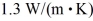 <strong>A solid concrete wall 4.0 m by 2.4 m and 30 cm thick,with a thermal conductivity of ,separates a basement at 18°C from the ground outside at 6°C.Under steady state conditions,how much heat flows through the wall in one hour?</strong> A) 1.8 MJ B) 1.8 kJ C) 500 J D) 5.0 MJ E) 5.0 kJ