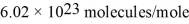 What is the mean free path for the molecules in an ideal gas when the pressure is 100 kPa and the temperature is 300 K given that the collision cross-section for the molecules of that gas is 2.0 × 10<sup>-20</sup> m<sup>2</sup>? The Boltzmann constant is   ,Avogadro's number is   ,and the ideal gas constant is   =   A)  1.1 × 10<sup>-6</sup> m B)  2.1 × 10<sup>-6</sup> m C)  1.7 × 10<sup>-6</sup> m D)  5.3 × 10<sup>-6</sup> m E)  1.5 × 10<sup>-6</sup> m