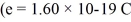 Two thin 80.0-cm rods are oriented at right angles to each other.Each rod has one end at the origin of the coordinates,and one of them extends along the +x-axis while the other extends along the +y-axis.The rod along the +x-axis carries a charge of -15.0 µC distributed uniformly along its length,and the other rod carries +15.0 µC uniformly over its length.Find the magnitude and direction of the net electrical force that these two rods exert on an electron located at the point (40.0 cm,40.0 cm).   ,  