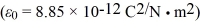 A very long wire carries a uniform linear charge density of   What is the electric field strength   from the center of the wire at a point on the wire's perpendicular bisector?   A)  7.9 N/C B)  3.9 N/C C)  0.49 N/C D)  0.031 N/C