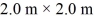 As shown in the figure,a square insulating slab 5.0 mm thick measuring   has a charge of   distributed uniformly throughout its volume.Use Gauss's law to determine the electric field at point P,which is located within the slab beneath its center,1.0 mm from one of the faces.     A)  0.68 N/C B)  14 N/C C)  23 N/C D)  34 N/C E)  57 N/C