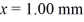 A tiny object carrying a charge of +3.00 μC and a second tiny charged object are initially very far apart.If it takes   of work to bring them to a final configuration in which the   object i is at   ,y = 1.00 mm,and the other charged object is at   ,   ,find the magnitude of the charge on the second object.   A)  2.15 μC B)  4.30 μC C)  10.74 μC D)  4.30 nC