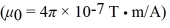 A point charge Q moves on the x-axis in the positive direction with a speed of   A point P is on the y-axis at   The magnetic field produced at the point P,as the charge moves through the origin,is equal to   What is the charge Q?   A)  -53 μC B)  +53 μC C)  -39 μC D)  +39 μC E)  +26 μC