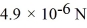 As shown in the figure,a rectangular current loop is carrying current   = 3.0 A,in the direction shown,and is located near a long wire carrying a current   .The long wire is parallel to the sides of the rectangle.The rectangle loop has length 0.80 m and its sides are 0.10 m and 0.70 m from the wire,as shown.We measure that the net force on the rectangular loop is   and is directed towards the wire.     (a)What is the magnitude of the current I<sub>w</sub>? (b)In which direction does I<sub>w</sub> flow: from top to bottom or from bottom to top in the sketch?