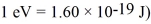 When a certain metal is illuminated by light,photoelectrons are observed provided that the wavelength of the light is less than 669 nm.Which one of the following values is closest to the work function of this metal? (h = 6.626 × 10<sup>-34 </sup>J • s,c = 3.00 × 10<sup>8</sup> m/s,   A)  1.9 eV B)  2.0 eV C)  2.2 eV D)  2.3 eV