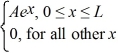 A set of five possible wave functions is given below,where L is a positive real number. ψ<sub>1</sub>(x) = Ae<sup>-</sup><sup>x</sup>,for all x ψ<sub>2</sub>(x) = A cos x,for all x Ψ<sub>3</sub>(x) =   ψ<sub>4</sub>(x) =   ψ<sub>5</sub>(x) =   Which of the five possible wave functions are normalizable? (There may be more than one correct choice.)  A)  ψ<sub>1</sub>(x)  B)  ψ<sub>2</sub>(x)  C)  ψ<sub>3</sub>(x)  D)  ψ<sub>4</sub>(x)  E)  ψ<sub>5</sub>(x) 