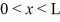 A particle trapped in a one-dimensional finite potential well with U<sub>0 </sub>= 0 in the region   ,and finite U<sub>0</sub> everywhere else,has a ground state wavenumber,k.The ground state wavenumber for the same particle in an infinite one-dimensional potential well of width L,would be A)  less than k. B)  greater than k. C)  equal to k. D)  There is not enough information to determine.