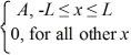 Find the value of A to normalize the wave function ψ(x) =   . A)  1/L B)    C)  1/L<sup>2</sup> D)  1.   E)  1/  