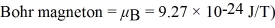 An s state (l = 0) energy level is split into two levels by an applied magnetic field.A photon of microwave radiation having frequency 60 GHz induces a transition between the two levels.What is the magnitude of the applied magnetic field? (h = 6.626 × 10<sup>-34</sup> J • s,   A)  2.1 T B)  0.34 T C)  1.2 T D)  2.8 T E)  13 T