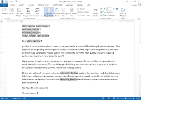   -A(n) <u>source</u> document like the one in the accompanying figure can be a letter or other kind of document containing merge fields. _________________________