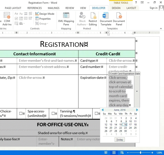   -When you insert a drop-down list content control like the one in the accompanying figure, you add items to the list, and arrange them in any order that suits you.