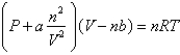 Based on the van der Waals equation of state   Which of the following molecules - hydrogen chloride, nitrogen dioxide, or sulfur dioxide - should behave most like an ideal gas.   A)  NO<sub>2</sub> B)  Must know P and V to answer this question C)  Must know n to answer this question D)  SO<sub>2</sub> E)  HCl 