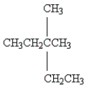 Name the following:   A)  2,2-diethylpropane B)  2-methyl-2-ethylbutane C)  n-heptane D)  3,3-dimethylpentane 