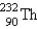The nuclide   is radioactive. When one of these atoms decays, a series of <font face= symbol ></font>- and <font face= symbol ></font><font face= symbol ><sup></sup></font>-particle emissions occurs, taking the atom through many transformations to end up as an atom of   . How many <font face= symbol ></font> particles are emitted in converting   into   ? A)  8 B)  214 C)  4 D)  6 E)  2 