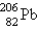 The stable nuclide   is formed from   by a long series of <font face= symbol ></font> and <font face= symbol ></font> decays. Which of the following nuclides could not be involved in this decay series? A)  Po-221 B)  Pu-239 C)  Tl-210 D)  Ra-226 E)  Pa-234 