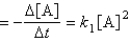Two isomers (A andB)  of a given compound dimerize as follows:     Both processes are known to be second order in reactant, and k<sub>1</sub> is known to be 0.25 L/mol • s at 25° C, where Rate   <sup> </sup> In a particular experiment, A and B were placed in separate containers at 25° C, where [A]<sub>0</sub> = 1.0 <font face= symbol ></font> 10<sup>-</sup><sup>2</sup> M and [B]<sub>0</sub> = 2.5 <font face= symbol ></font> 10<sup>-</sup><sup>2</sup> M. It was found that [A] = 3[B] after the reactions progressed for 3.0 min. Calculate the half-life for the reaction involving A. A)  4.0 <font face= symbol ></font> 10<sup>2</sup> s B)  1.8 <font face= symbol ></font> 10<sup>2</sup> s C)  2.5 <font face= symbol ></font> 10<sup>3</sup> D)  1.7 <font face= symbol ></font> 10<sup>1</sup> s 