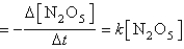 The decomposition of N<sub>2</sub>O<sub>5</sub>(g)  to NO<sub>2</sub>(g)  and O<sub>2</sub>(g)  obeys first-order kinetics. Assume the form of the rate law is Rate   where k = 3.4 *10<sup>-</sup><sup>5</sup> s<sup>-</sup><sup>1</sup> at 25°C. -What is the initial rate of reaction at 25°C where [N<sub>2</sub>O<sub>5</sub>]<sub>0</sub> = 5.0 *10<sup>-</sup><sup>2</sup> M? A)  3.4 * 10<sup>-</sup><sup>5</sup> mol/L • s B)  5.0 * 10<sup>-</sup><sup>2</sup> mol/L • s C)  6.8*10<sup>-</sup><sup>4</sup> mol/L • s D)  1.7* 10<sup>-</sup><sup>6</sup> mol/L • s E)  none of these 