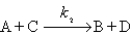  The hypothetical reaction 2A  \rightarrow  2B + D is assumed to have the mechanism     Derive the differential rate law for the production of D using the steady-state approximation. 