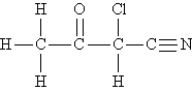 Consider the following molecule. (Lone pairs are not drawn in.)    -What is the hybridization of the carbon atom that is bonded to chlorine? A)  dsp<sup>3</sup> B)  sp<sup>3</sup> C)  sp D)  sp<sup>2</sup> E)  d<sup>2</sup>sp<sup>3</sup> 