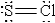 When molten sulfur reacts with chlorine gas, a vile-smelling orange liquid forms that is found to have the empirical formula SCl. Which of the following could be the correct Lewis structure for this compound? A)    B)    C)    D)    E)    