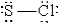 When molten sulfur reacts with chlorine gas, a vile-smelling orange liquid forms that is found to have the empirical formula SCl. Which of the following could be the correct Lewis structure for this compound? A)    B)    C)    D)    E)    