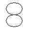 Consider the following representation of a 2p orbital:   Which of the following statements best describes the movement of electrons in a p orbital? A)  The electrons move along the outer surface of the p orbital, similar to a  figure 8  type of movement. B)  The electrons move within the two lobes of the p orbital, but never beyond the outside surface of the orbital. C)  The electrons are concentrated at the center (node)  of the two lobes. D)  The electrons are moving in only one lobe at any given time. E)  The electron movement cannot be exactly determined.