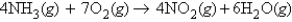 Refer to the following equation:   How many moles of ammonia will be required to produce 11.9 mol of water? A)  4.76 mol B)  11.9 mol C)  7.93 mol D)  5.95 mol E)  none of these