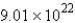 Convert:   molecules NH<sub>3</sub> = ____ mol NH<sub>3</sub> A)    B)  6.68 C)  2.55 D)  0.150 E)  none of these
