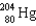 The number of neutrons in one atom of   is A)  124 B)  80 C)  204 D)  284 E)  none of these