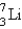 The number of neutrons in   is A)  10 B)  9 C)  7 D)  4 E)  3