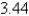 <strong>Convert:   g = ____________ kg.</strong> A)   kg B)   kg C)   kg D)   kg E) 0.0344 kg <div style=padding-top: 35px> 