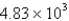 <strong>The number of milliliters in 0.0483 liter is</strong> A)   mL B) 48.3 mL C) 4.83 mL D) 483 mL E)   mL <div style=padding-top: 35px> 