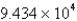 <strong>Convert 943.4 m to decimeters.</strong> A)   dm B) 94.34 dm C) 9.434 dm D)   dm E) none of these <div style=padding-top: 35px> 