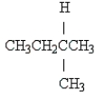 Name the following:   A)  dodecane B)  methylpentane C)  isopropane D)  n-pentane E)  methylbutane