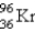 What nuclide is necessary to balance the following fission reaction?   __________ A)    B)    C)    D)    E)   