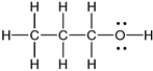 Based on intermolecular forces, which organic compound should have the highest boiling point? A)  Ethanol   B)  Propane   C)  Acetone   D)  Propanol   E)  Hexane  