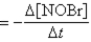 <strong>The reaction 2NOBr → 2NO + Br<sub>2</sub><sub> </sub>exhibits the rate law Rate = k[NOBr]<sup>2</sup>   where k = 1.0 × 10<sup>-5</sup> M<sup>-1</sup> • s<sup>-1</sup> at 25° C. This reaction is run where the initial concentration of NOBr ([NOBr]<sub>0</sub>) is 1.00 × 10<sup>-1</sup> M. The [NO] after 1.00 h has passed is</strong> A) 9.7 × 10<sup>-3</sup> M B) 9.9 × 10<sup>-3</sup> M C) 1.0 × 10<sup>-3</sup> M D) 3.5 × 10<sup>-4</sup> M E) none of these <div style=padding-top: 35px> 