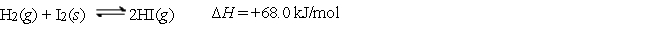Consider the following equilibrium:   Which of the following is the proper K<sub>eq</sub> expression? A)    B)    C)    D)    E)   