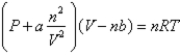 Based on the van der Waals equation of state   Which of the following molecules - hydrogen chloride, nitrogen dioxide, or sulfur dioxide - should behave most like an ideal gas.   A)  NO<sub>2</sub> B)  Must know P and V to answer this question C)  Must know n to answer this question D)  SO<sub>2</sub> E)  HCl 