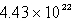 A sample of oxygen gas has a volume of 1.72 L at 27°C and 800.0 torr.How many oxygen molecules does it contain? A)    B)    C)    D)    E) none of these